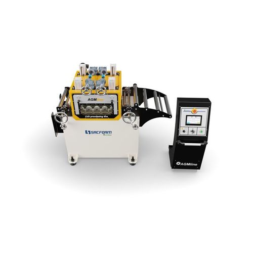 Linea di alimentazione nastro compatta - RMS-9 MODEL Servo Feeders with Straightener  - SACFORM / AGMline - con raddrizzatori