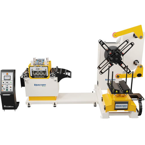 Linea di alimentazione nastro compatta - M series - SACFORM / AGMline - in metallo / con raddrizzatori
