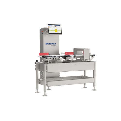 Selezionatrice ponderale per prodotti alimentari - Flexus® Combi - Minebea Intec GmbH - ad alta prestazione / con rilevatore di metalli / con trasportatore a nastro