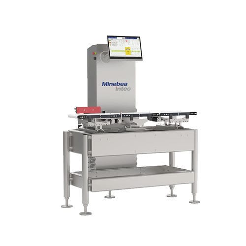 Selezionatrice ponderale per prodotti alimentari - Flexus® Highspeed - Minebea Intec GmbH - ad alta prestazione / con trasportatore a nastro