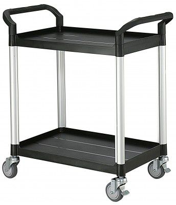 Carrello di stoccaggio - 885007668  - FIMM - in alluminio / 2 livelli / con ripiano