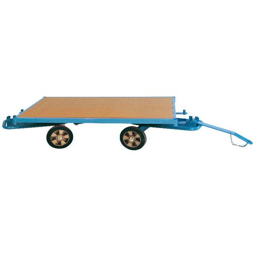 Rimorchio a pianale - 870004514  - FIMM - per attrezzatura industriale / a 2 assi / trainato