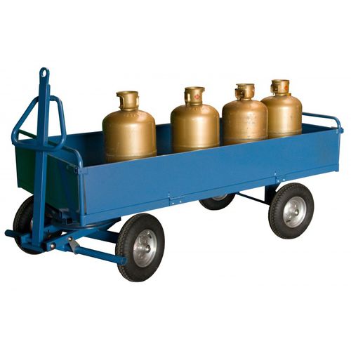 Rimorchio per attrezzatura industriale - 870007128  - FIMM - a 2 assi / trainato / con avantreno semplice rotante