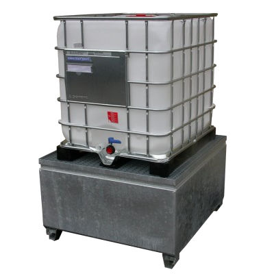 Vasca di raccolta per contenitore IBC - 845006635  - FIMM - in acciaio galvanizzato / rigida