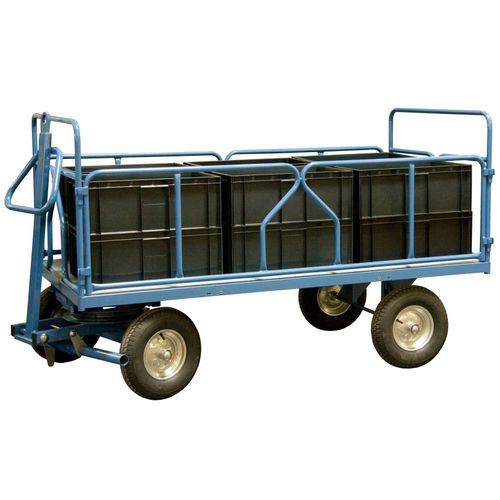 Rimorchio per contenitore - 870007137  - FIMM - per attrezzatura industriale / a 2 assi / trainato