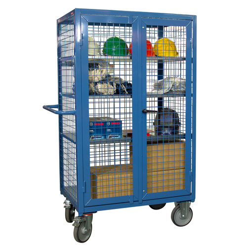 Carrello per movimentazione - 880005308  - FIMM - in acciaio / a ripiani / con ripiano