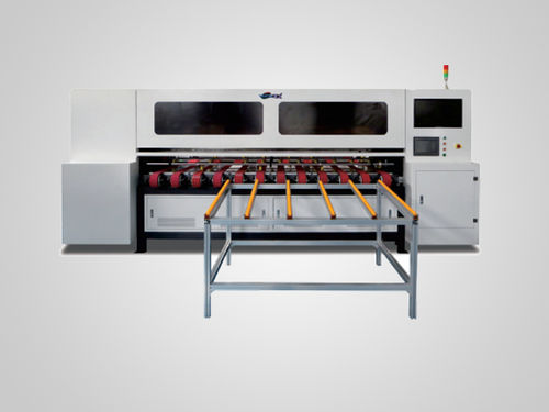 Stampante per grandi formati a getto di inchiostro UV - YD-C2500 - Shenzhen Yotta Printing Technology Co.,Ltd - a 4 colori / per cartone ondulato / ad alta velocità
