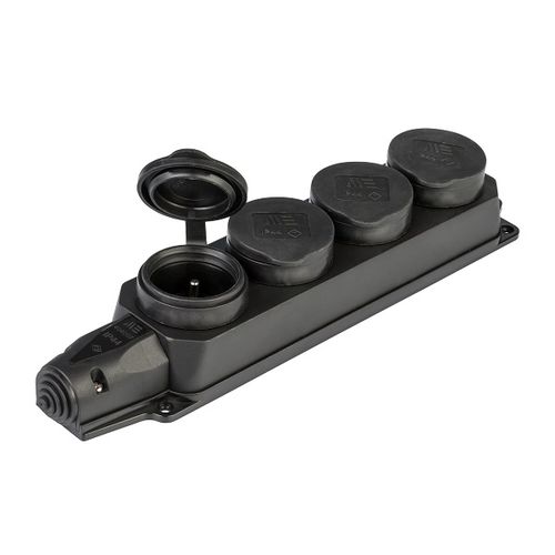 Presa elettrica fissa - 404008 - Mete Enerji - IP44 / 2 poli / IEC