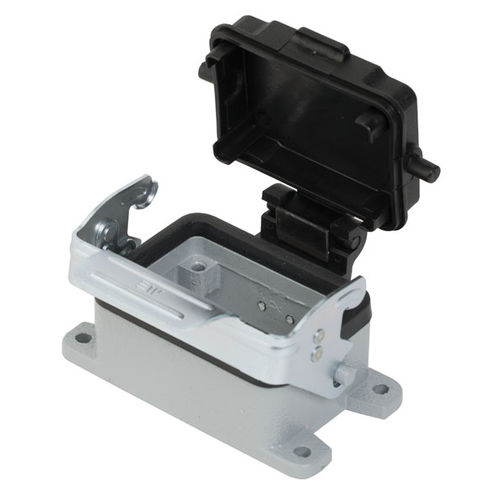 Contenitore per montaggio su pannello - 29400S - Mete Enerji - rettangolare / in alluminio / per connettore