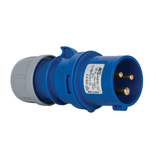 Spina elettrica IP44 - 406101V - Mete Enerji - 3 poli / IEC / CEE