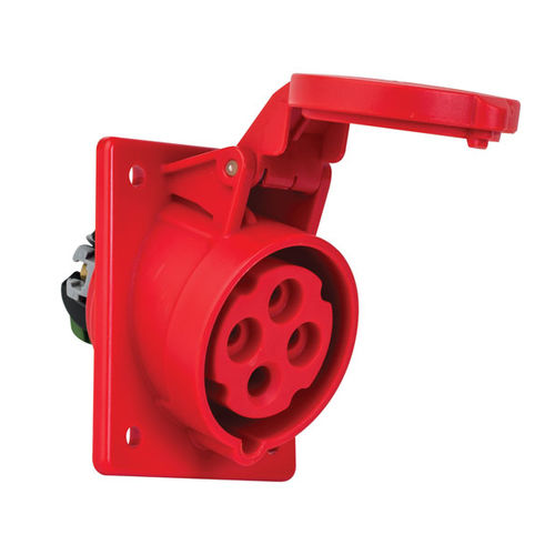 Presa elettrica da montare su pannelli - 406505V - Mete Enerji - IP44 / 4 poli / CEE