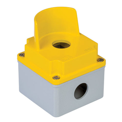 Pulsantiera con 1 pulsante - 402605 - Mete Enerji - IP67 / in alluminio / rinforzata