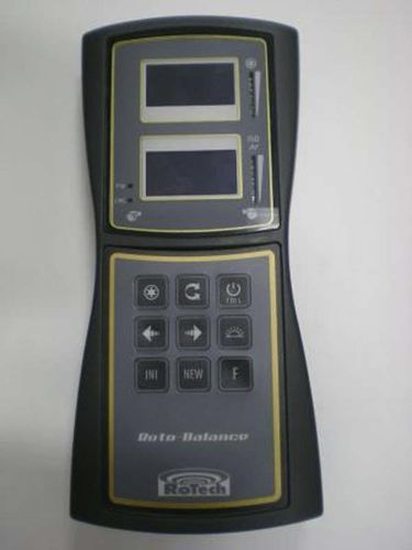 Vibrometro per equilibratura - ROTO BALANCE - RoTech - portatile / FFT