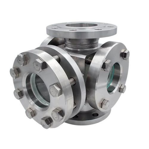 Oblò di osservazione per applicazioni industriali - Type 591 - ACI Industriearmaturen GmbH - di monitoraggio / in vetro borosilicato / con flangia