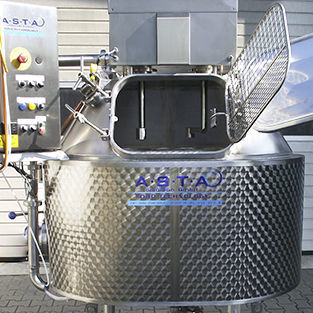 Mini caseificio formaggio a pasta dura - A·S·T·A eismann GmbH - semiautomatico