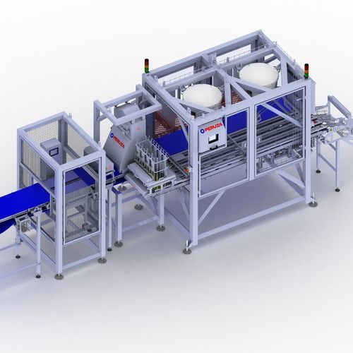 Cella robotizzata pick and place - PERUZA limited liability company - per l'industria agroalimentare