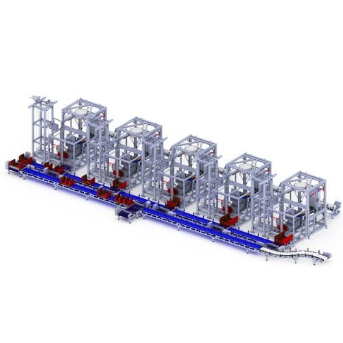 Linea di imballaggio per imballaggio di prodotti alimentari - PERUZA limited liability company - per cartoni / completamente automatica
