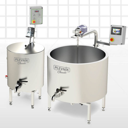 Pastorizzatore per latticini - SK Classic series - Plevnik D.O.O. Engineering and production - automatico / controllato da PLC / manuale