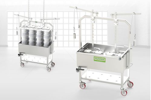 Pressa per formaggio verticale - MOS 50 - Plevnik D.O.O. Engineering and production - meccanica / in acciaio inossidabile
