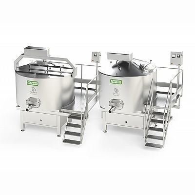 Vasca di fabbricazione a pasta pressata cotta - SKH/SCH series - Plevnik D.O.O. Engineering and production - in acciaio inossidabile