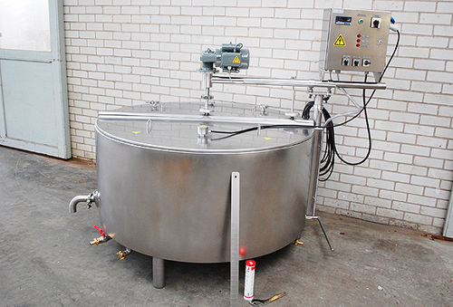 Pastorizzatore per latticini - Batch - C. van't Riet Dairy Technology BV - automatico / basculante