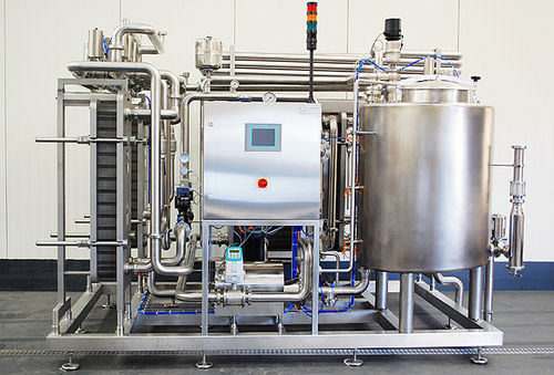 Pastorizzatore per latticini - Flow - C. van't Riet Dairy Technology BV - automatico