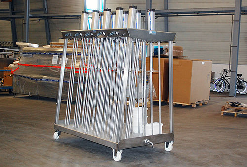 Pressa per formaggio verticale - C. van't Riet Dairy Technology BV