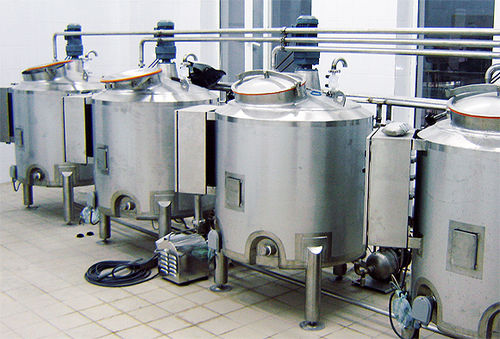 Recipiente per riscaldamento - C. van't Riet Dairy Technology BV - di controllo / di fermentazione / in acciaio inossidabile