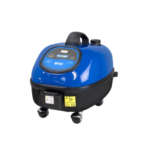 Pulitore a vapore monofase - EVO BLU WATER - Tecnovap - con serbatoio / manuale / in acciaio inossidabile