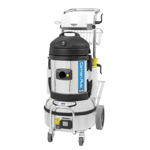 Pulitore a vapore monofase - CARMEN PLUS INOX - Tecnovap - con serbatoio / aspirante / in acciaio inossidabile