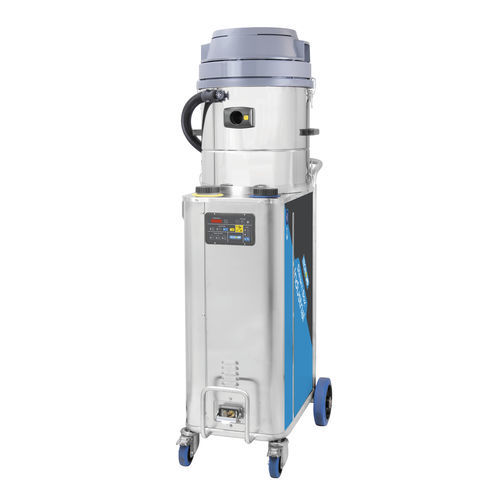 Pulitore a vapore a due motori - STEAM BOX VAC INDUSTRIAL - Tecnovap - trifase / mobile / in acciaio inossidabile