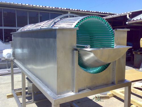 Macchina di lavaggio a tamburo - Thermohran Engineering JSC - ad acqua / automatica / per l'industria agroalimentare