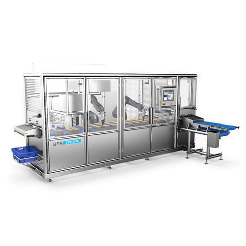 Robot di taglio - BFR Systems - per l'industria agroalimentare / a tenuta stagna