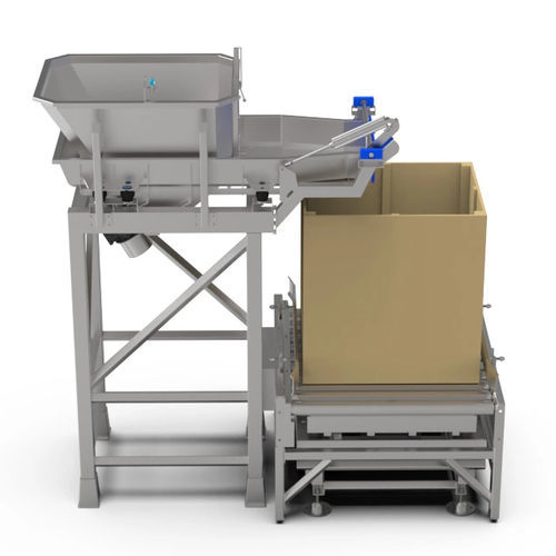 Riempitrice automatizzata - Constructie Bruynooghe N.V. - per cartoni / per alimenti / per trasportatore