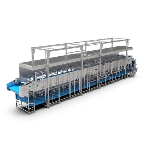 Blancher per verdure - Constructie Bruynooghe N.V. - per frutta / per l'industria agroalimentare / a vapore