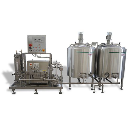 Miscelatore-dosatore per l'industria agroalimentare - MIXPLANT BATCH  series - Catta 27 S.r.l. - per linea di produzione di gelato