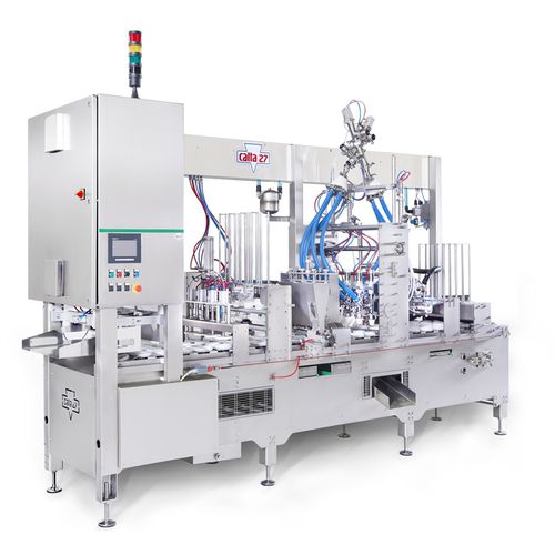 Riempitrice per bicchieri - LINEAR STD series - Catta 27 S.r.l. - per prodotti sfusi / lineare