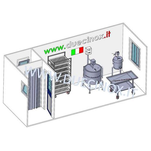 Centrale di produzione per l'industria agroalimentare - Due Ci Inox Snc - per formaggio / per latticini