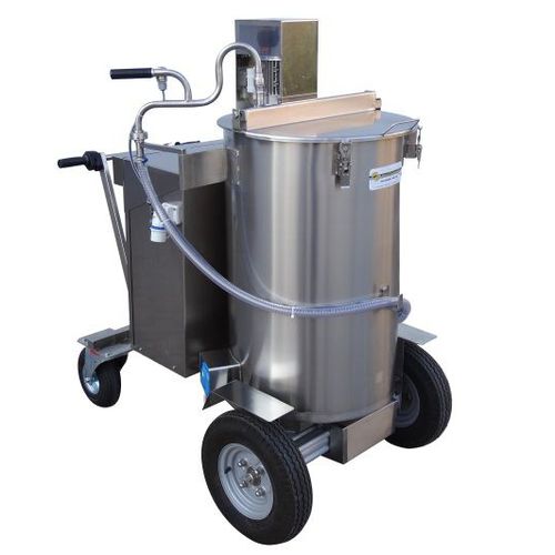 Carrello da trasporto - EXPRESS - Due Ci Inox Snc - per movimentazione / in acciaio inossidabile / porta-bottiglia