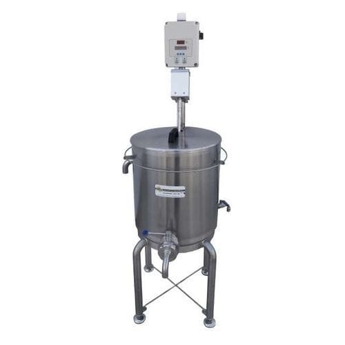 Pastorizzatore elettrico - Basic - Due Ci Inox Snc - per latticini / automatico / manuale