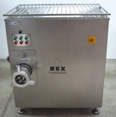 Tritacarne industriale di carne fresca - AW 130 - Düker - Rex Fleischereimaschinen GmbH - a pavimento / 380 V trifase / automatico
