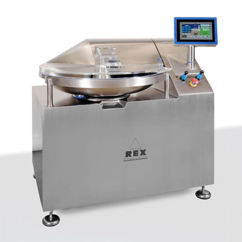 Cutter per carne industriale - BLIZZARD RK50 SLF Touch - Düker - Rex Fleischereimaschinen GmbH - sottovuoto / a grande velocità di rotazione
