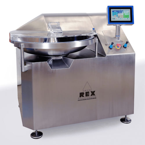 Cutter per carne industriale - BLIZZARD 70 SLF Touch - Düker - Rex Fleischereimaschinen GmbH - a grande velocità di rotazione