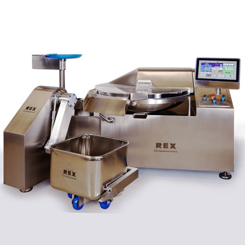 Cutter per carne industriale - BLIZZARD 130 SLF Touch - Düker - Rex Fleischereimaschinen GmbH - a grande velocità di rotazione