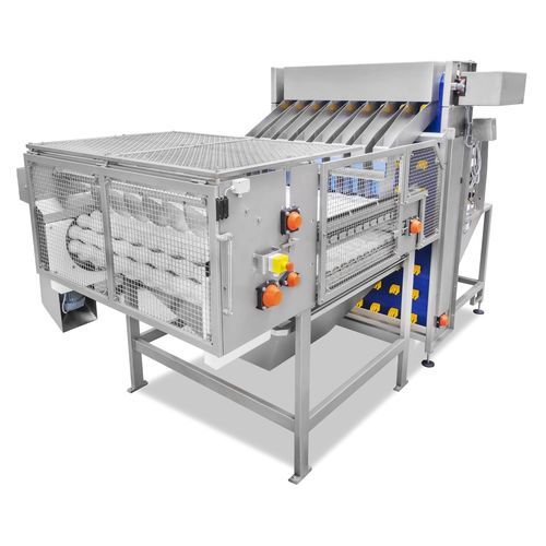 Affettatrice per patate - HALVER - Eillert B.V. - automatica / a coltelli / 400 V trifase