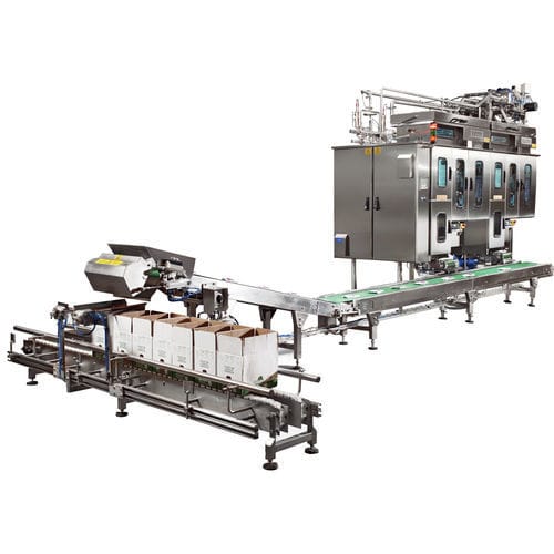 Linea di movimentazione per l'industria agroalimentare - Autopacker - Elecster Oyj - per cassette / automatica