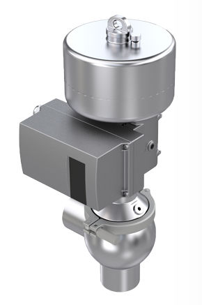 Valvola a membrana - RD - Evoguard GmbH - pneumatica / di regolazione / per liquidi alimentari e bevande