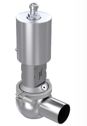 Valvola a membrana - SD - Evoguard GmbH - pneumatica / di arresto / per liquidi alimentari e bevande