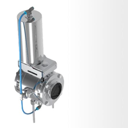 Valvola di arresto - BL - Evoguard GmbH - a disco / pneumatica / anti mescolamento