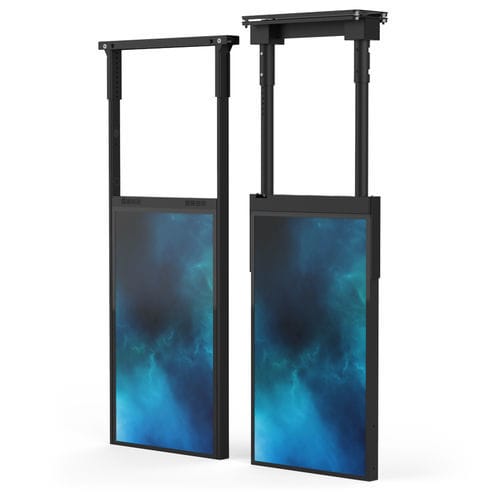 Supporto per monitor ad altezza regolabile - OMN  - Fabcon - rinforzato